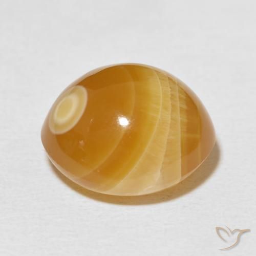 Ágata Multicolor natural de 16.87 ct, Ovalada, Opaco