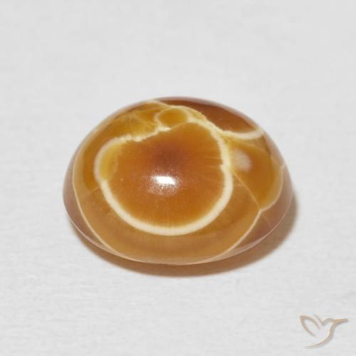 Ágata Multicolor natural de 8.24 ct, Ovalada, Opaco
