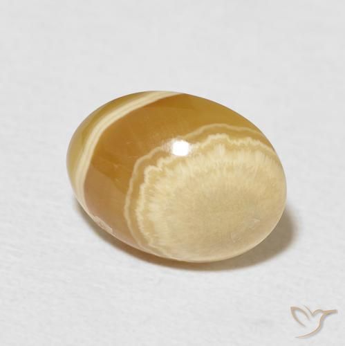 Ágata Multicolor natural de 4.50 ct, Ovalada, Opaco