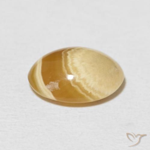 Ágata Multicolor natural de 4.50 ct, Ovalada, Opaco