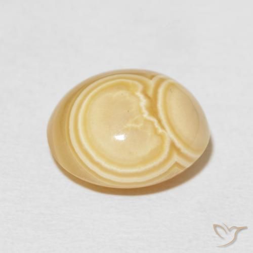 Ágata Multicolor natural de 9.30 ct, Ovalada, Opaco