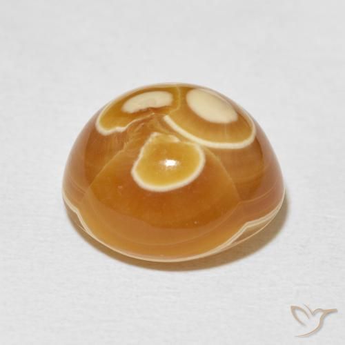 Ágata Multicolor natural de 15.04 ct, Ovalada, Opaco