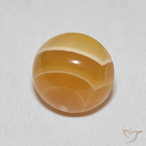 Ágata Multicolor natural de 4.55 ct, Redondo, Opaco