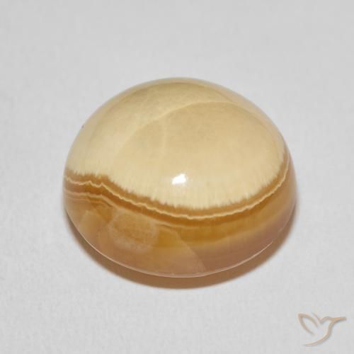 Ágata Multicolor natural de 34.68 ct, Redondo, Opaco