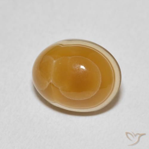 Ágata Multicolor natural de 6.46 ct, Ovalada, Opaco