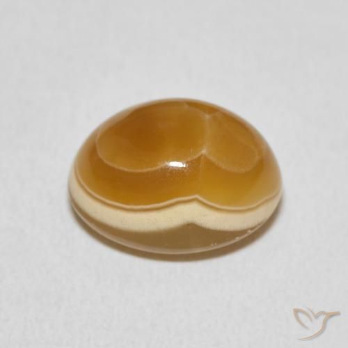 Ágata Multicolor natural de 6.46 ct, Ovalada, Opaco