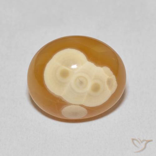 13.67ct Natural Multicolor Ágata, Ovalada, Opaco