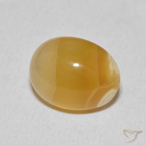 Ágata Multicolor natural de 8.21 ct, Ovalada, Opaco