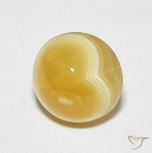 Ágata Multicolor natural de 9.10 ct, Redondo, Opaco