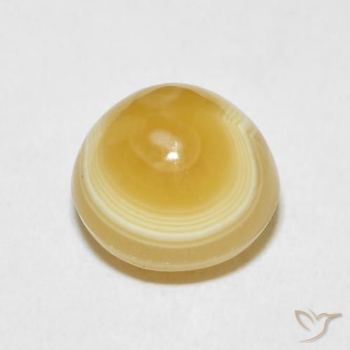 Ágata Multicolor natural de 9.10 ct, Redondo, Opaco