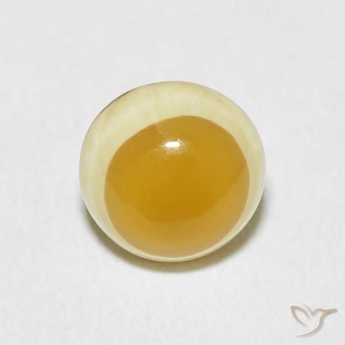 3.20ct Natural Multicolor Ágata, Redondo, Opaco