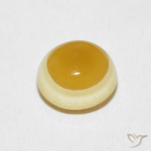 Ágata Multicolor natural de 3.20 ct, Redondo, Opaco