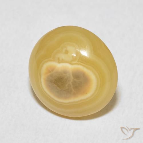 Ágata Multicolor natural de 6.25 ct, Redondo, Opaco
