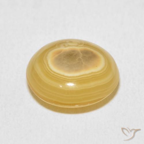 Ágata Multicolor natural de 6.25 ct, Redondo, Opaco
