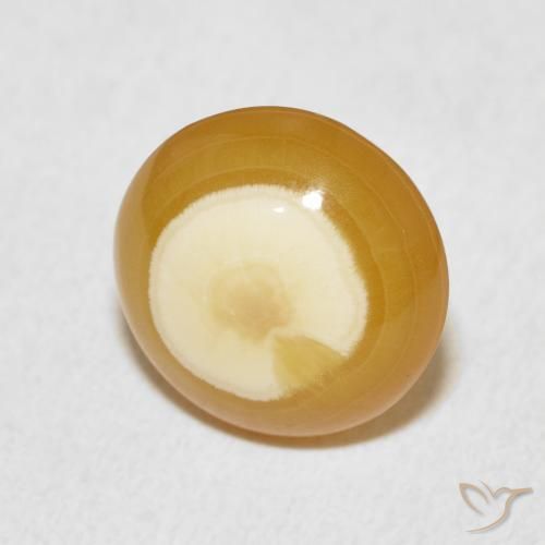 Ágata Multicolor natural de 5.37 ct, Redondo, Opaco