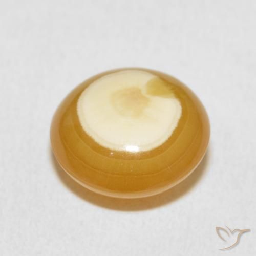Ágata Multicolor natural de 5.37 ct, Redondo, Opaco