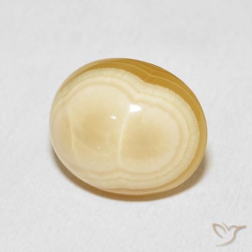 Ágata Multicolor natural de 10.42 ct, Ovalada, Opaco