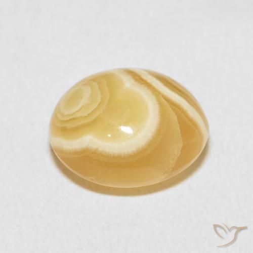 Ágata Multicolor natural de 6.36 ct, Ovalada, Opaco