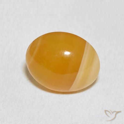 Ágata Multicolor natural de 4.86 ct, Ovalada, Opaco