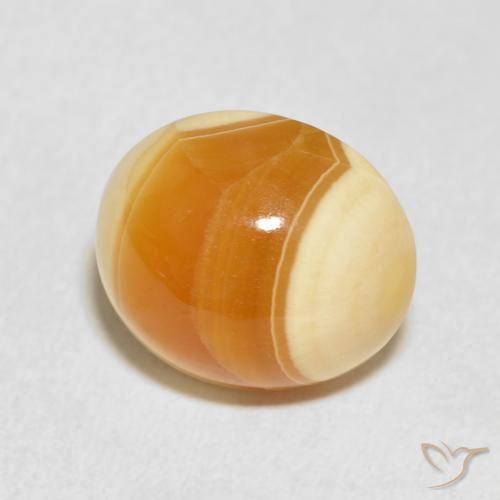 Ágata Multicolor natural de 10.60 ct, Ovalada, Opaco