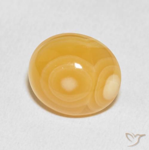 Ágata Multicolor natural de 8.44 ct, Ovalada, Opaco