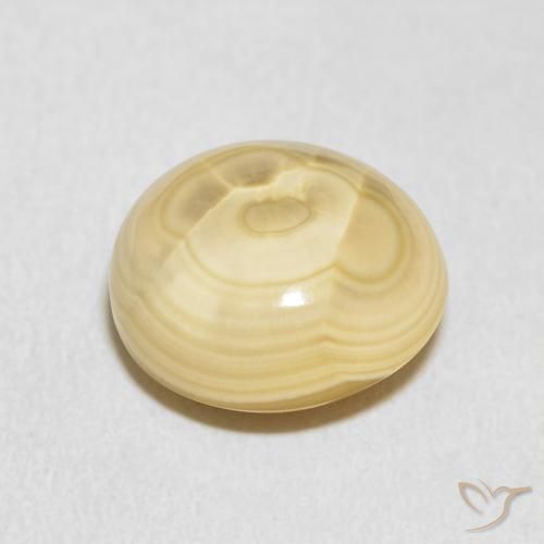 Ágata Multicolor natural de 11.40 ct, Ovalada, Opaco