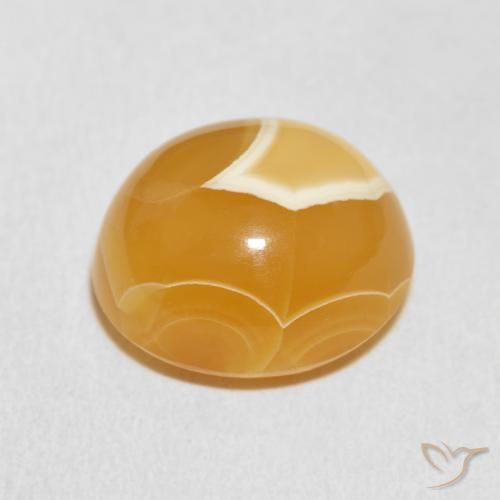 Ágata Multicolor natural de 16.53 ct, Ovalada, Opaco