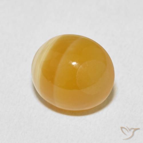 Ágata Multicolor natural de 6.41 ct, Ovalada, Opaco