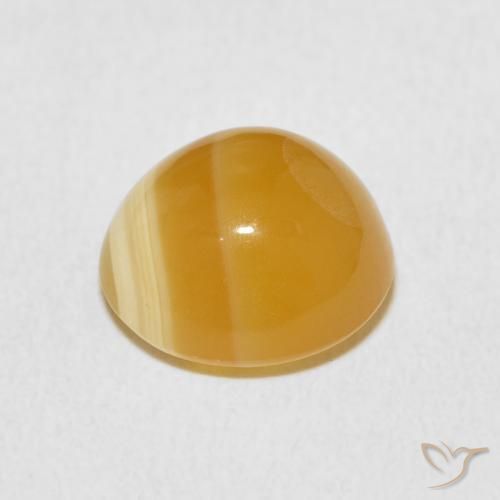 Ágata Multicolor natural de 6.41 ct, Ovalada, Opaco