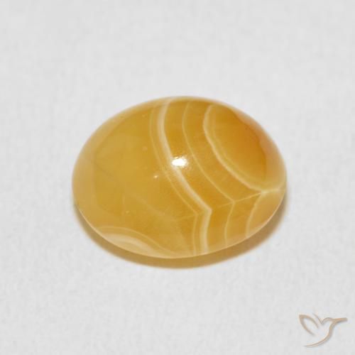 Ágata Multicolor natural de 5.27 ct, Ovalada, Opaco