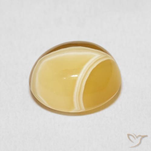 Ágata Multicolor natural de 9.16 ct, Ovalada, Opaco