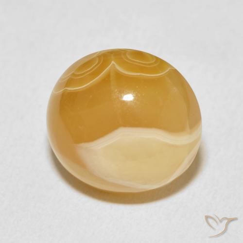 Ágata Multicolor natural de 14.76 ct, Ovalada, Opaco