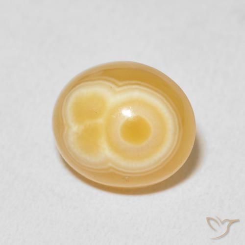 Ágata Multicolor natural de 10.32 ct, Ovalada, Opaco