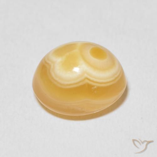 Ágata Multicolor natural de 10.32 ct, Ovalada, Opaco