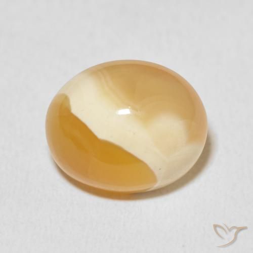 11.50ct Natural Multicolor Ágata, Ovalada, Opaco