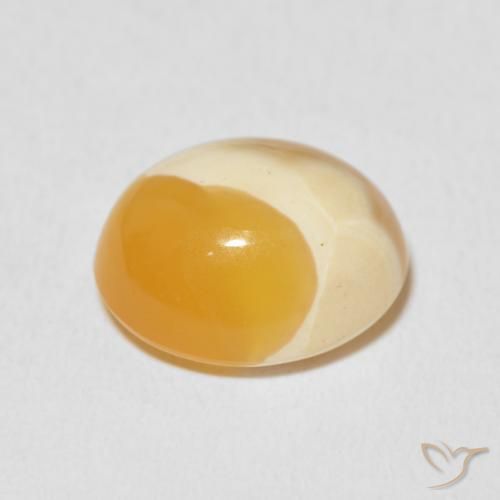 Ágata Multicolor natural de 11.50 ct, Ovalada, Opaco