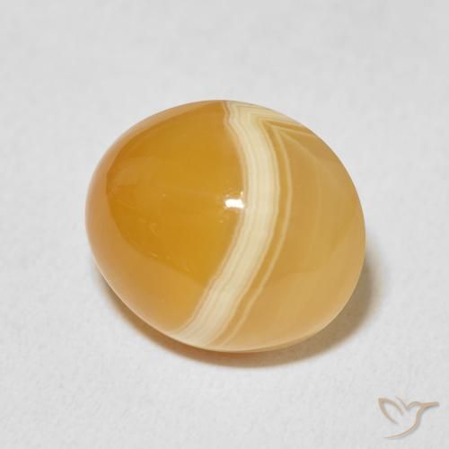 Ágata Multicolor natural de 13.26 ct, Ovalada, Opaco