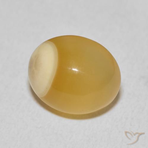 Ágata Multicolor natural de 8.91 ct, Ovalada, Opaco