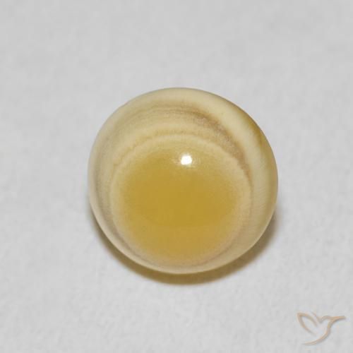 Ágata Multicolor natural de 3.45 ct, Redondo, Opaco
