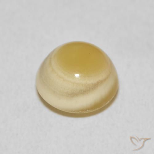 Ágata Multicolor natural de 3.45 ct, Redondo, Opaco