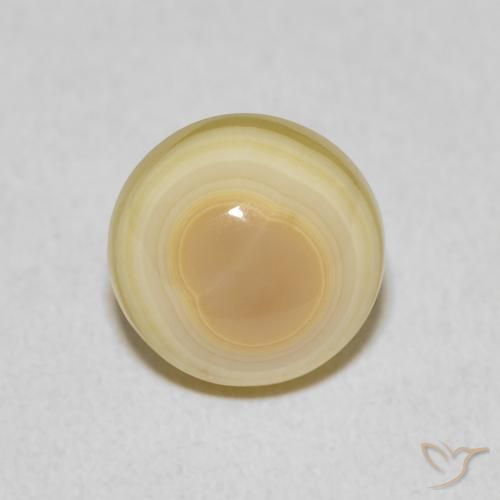 4.73ct Natural Multicolor Ágata, Redondo, Opaco