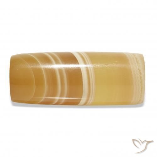 Ágata Multicolor natural de 45.40 ct, Elegante, Translúcido