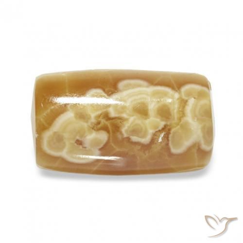 Ágata Multicolor natural de 5.89 ct, Forma elegante, Opaco