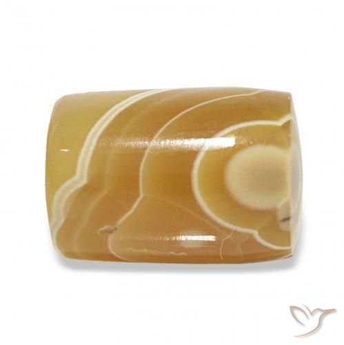 Ágata Multicolor natural de 13.09 ct, Elegante, Translúcido