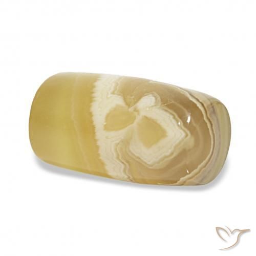 Ágata Multicolor natural de 10.95 ct, Elegante, Translúcido