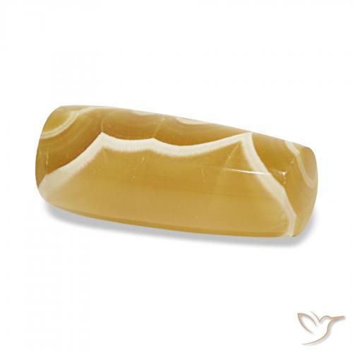 Ágata Multicolor natural de 8.62 ct, Elegante, Translúcido