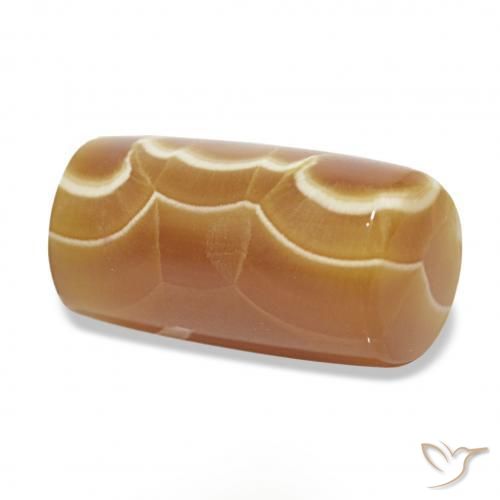 Ágata Multicolor natural de 19.36 ct, Elegante, Opaco