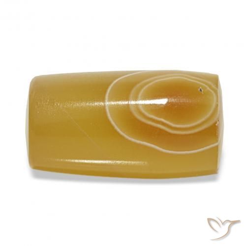 Ágata Multicolor natural de 15.12 ct, Elegante, Translúcido