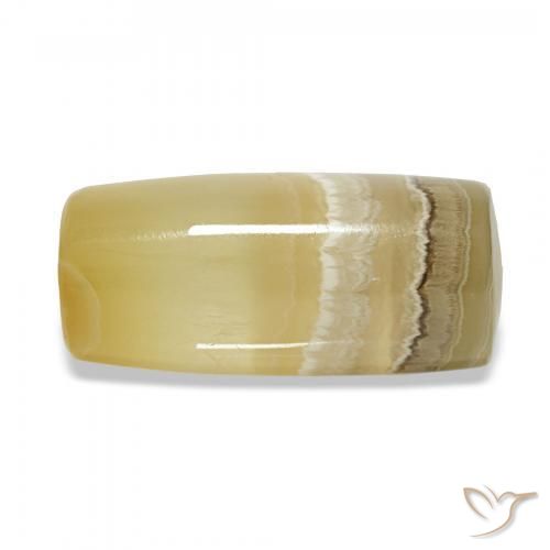 Ágata Multicolor natural de 12.76 ct, Forma elegante, Translúcido