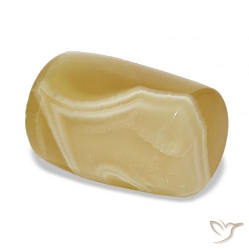 Ágata Multicolor natural de 13.73 ct, Elegante, Translúcido